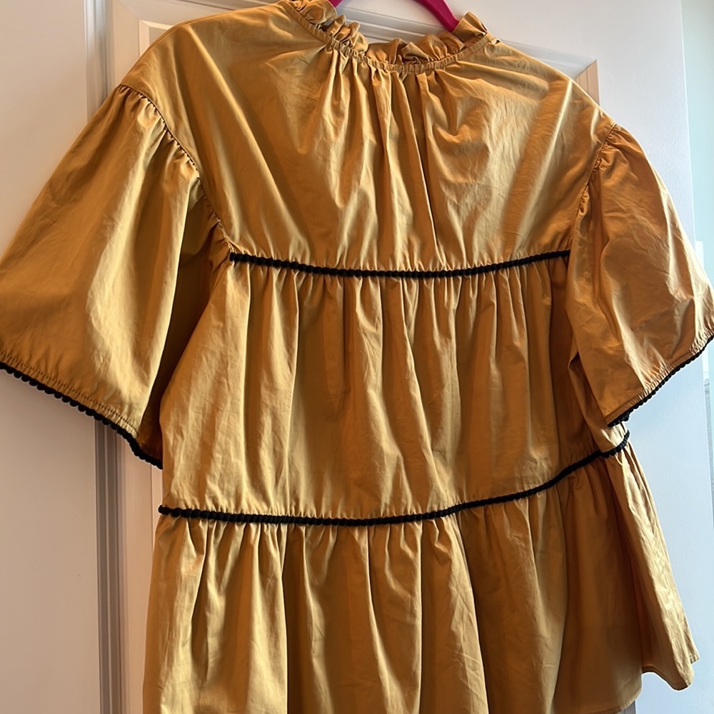 EUC CROSBY MUSTARD/BLACK TOP • M - Picture 4 of 4